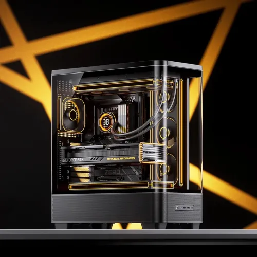 CASE PC JONSBO TK-5 BLACK– Mid Tower ATX